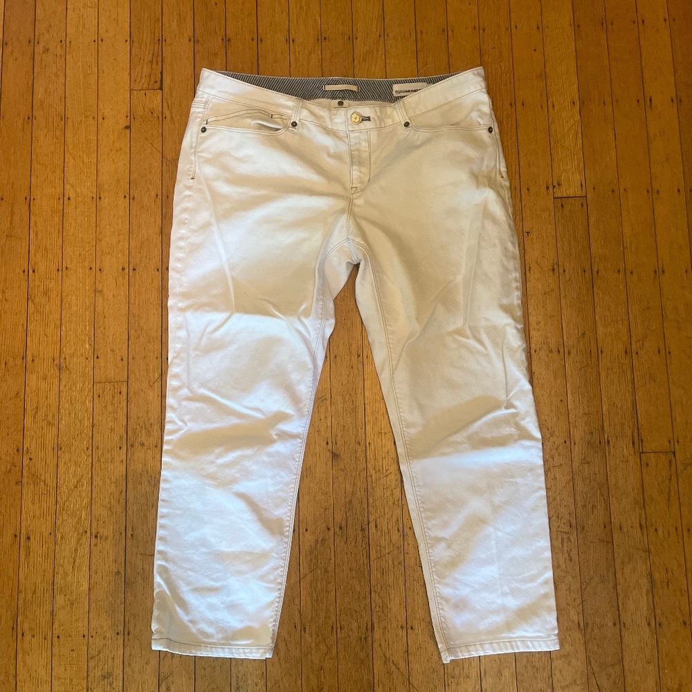 Gap White Jeans